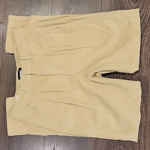 ❤️ EXPRESS HIGH RISE ANKLE SKINNY PLEATED FRONT 90S STYLE CORDUROY PANTS, 4 (27)